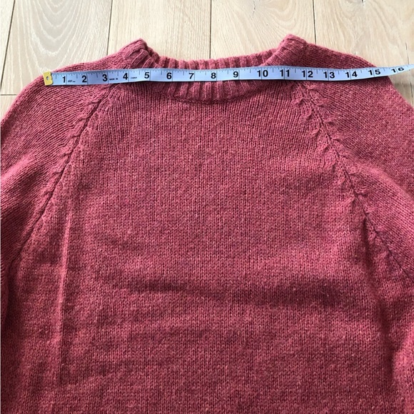 Vintage McGregor Wool Blend Crew Neck Sweater in Rose Pink Women’s Size L - Picture 2 of 10